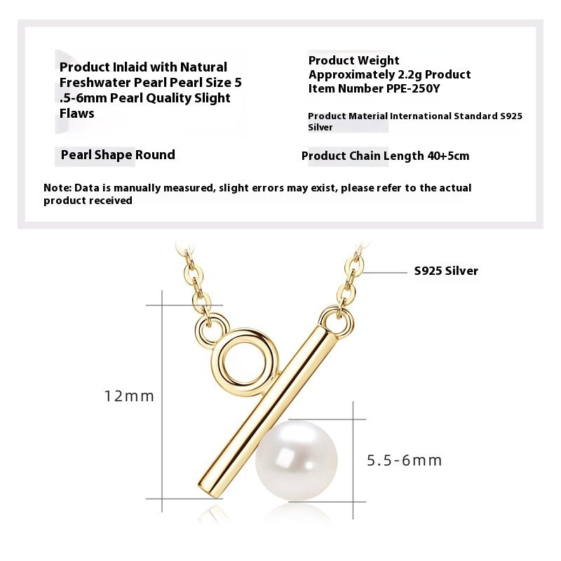 Versatile Double-layer Twin Natural Freshwater Pearl Necklace