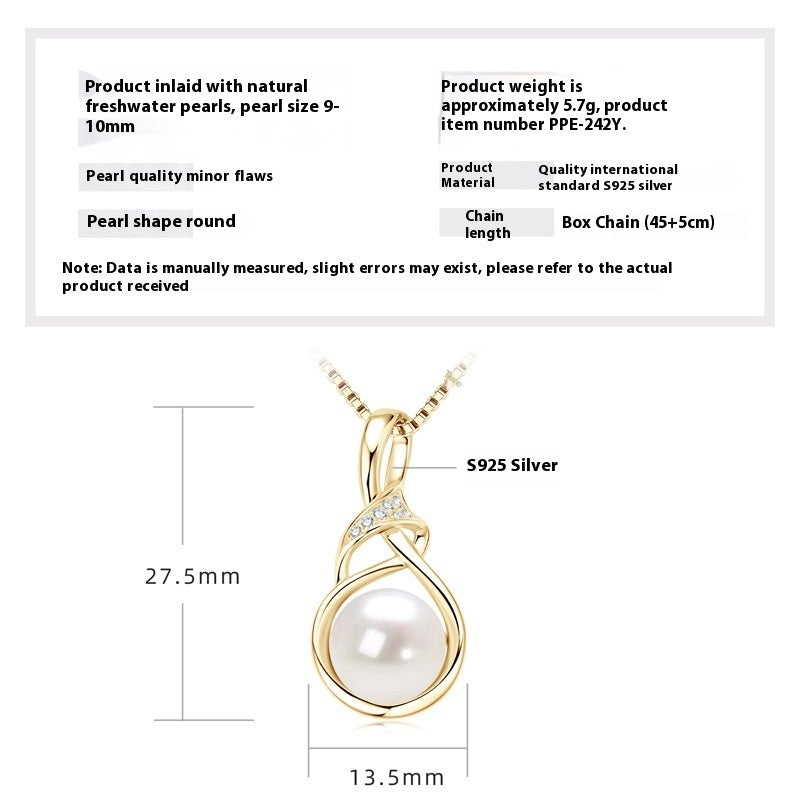 Versatile Double-layer Twin Natural Freshwater Pearl Necklace