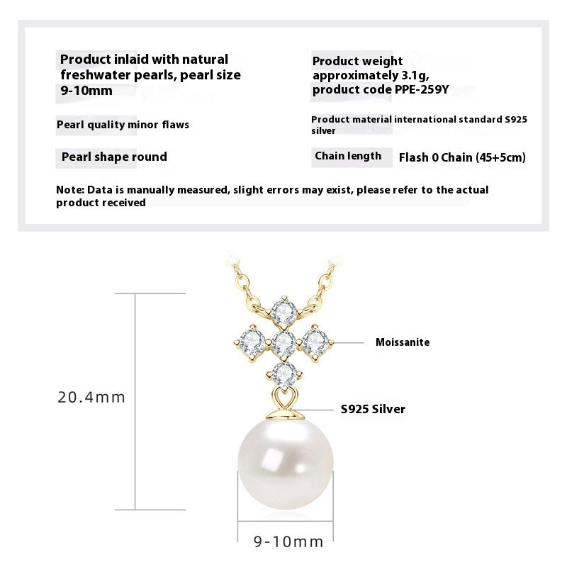 Versatile Double-layer Twin Natural Freshwater Pearl Necklace