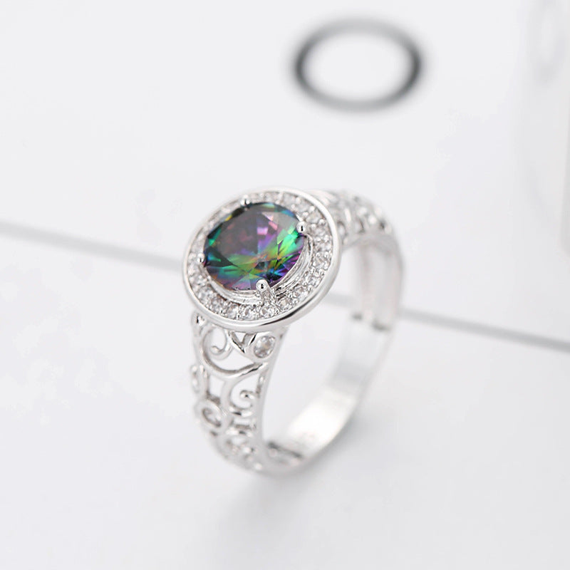 New Fashion Exquisite And Creative Multicolored Type Ring
