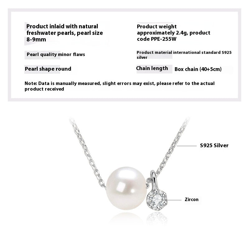Versatile Double-layer Twin Natural Freshwater Pearl Necklace