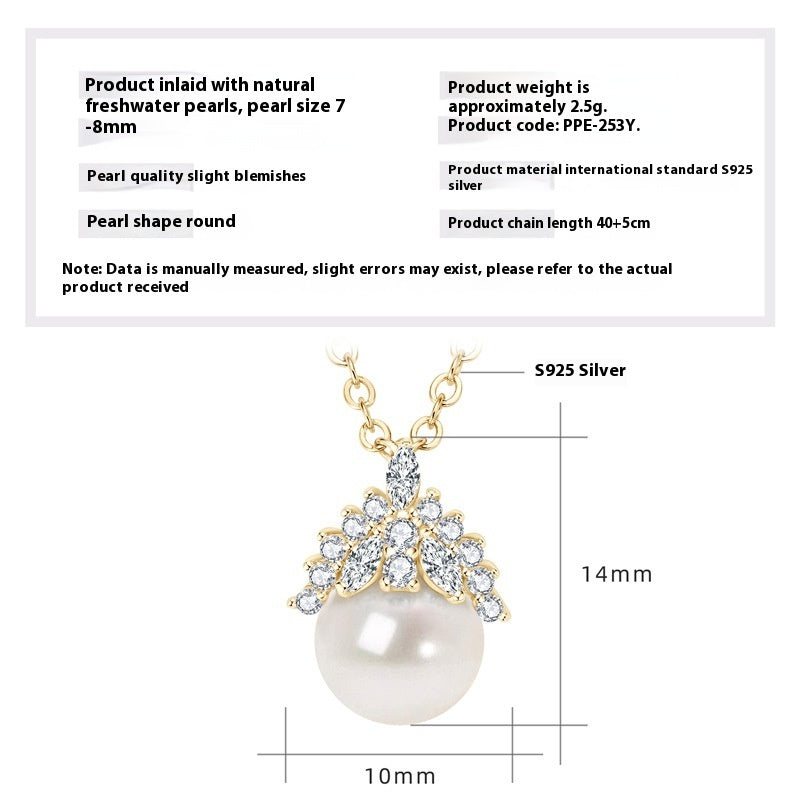 Versatile Double-layer Twin Natural Freshwater Pearl Necklace