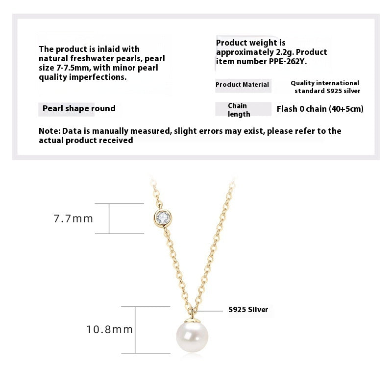 Versatile Double-layer Twin Natural Freshwater Pearl Necklace