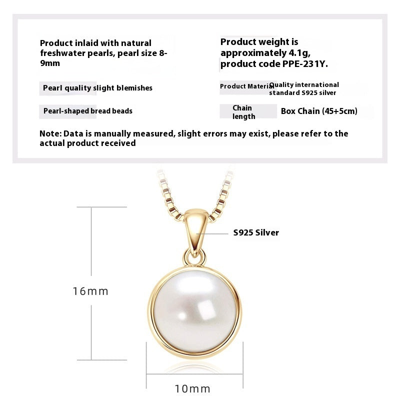 Versatile Double-layer Twin Natural Freshwater Pearl Necklace