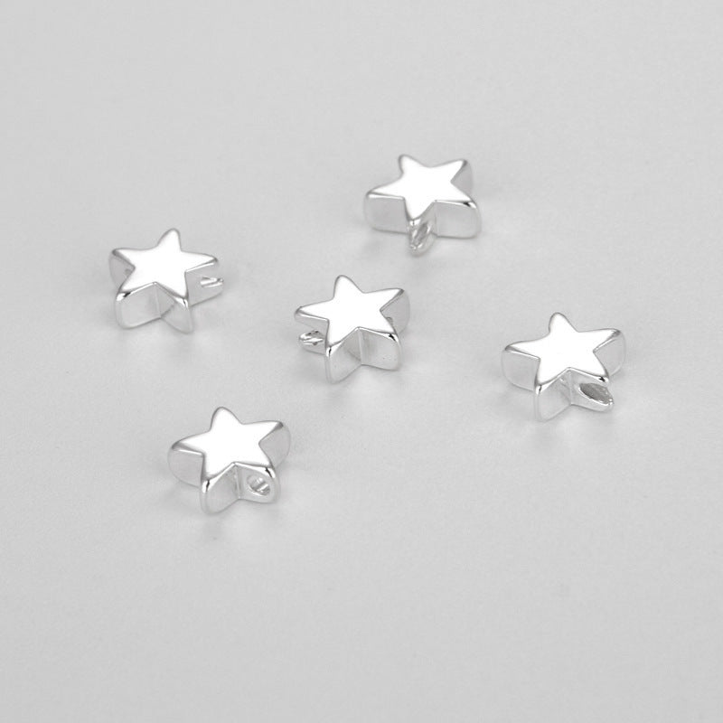 Five-pointed Star Scattered Beads Handmade Necklace Material