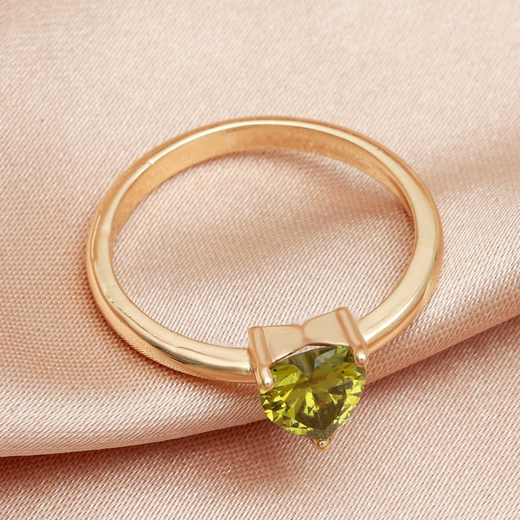 Heart-shaped Zircon Cold Style Simple Bracelet Couple Little Finger Ring