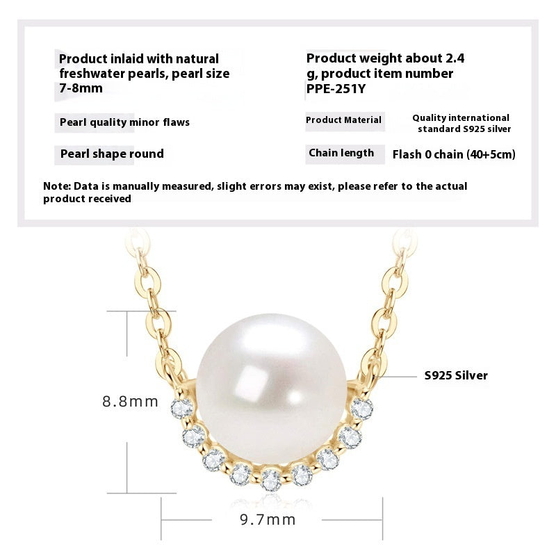 Versatile Double-layer Twin Natural Freshwater Pearl Necklace