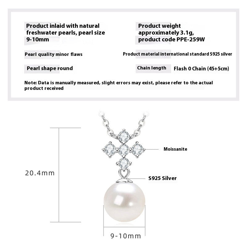 Versatile Double-layer Twin Natural Freshwater Pearl Necklace