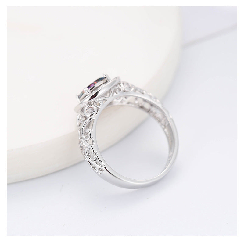 New Fashion Exquisite And Creative Multicolored Type Ring
