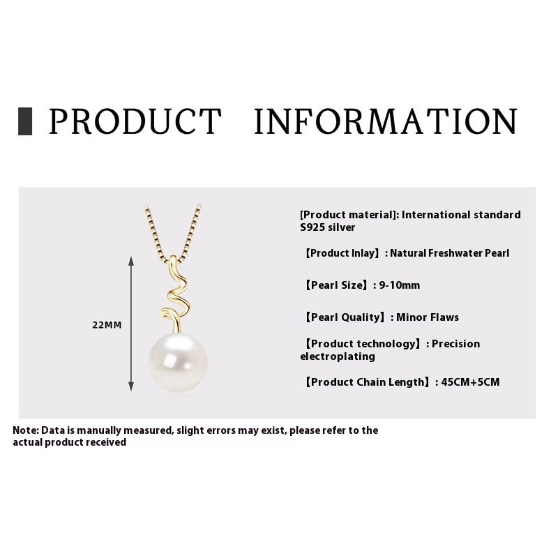 Versatile Double-layer Twin Natural Freshwater Pearl Necklace