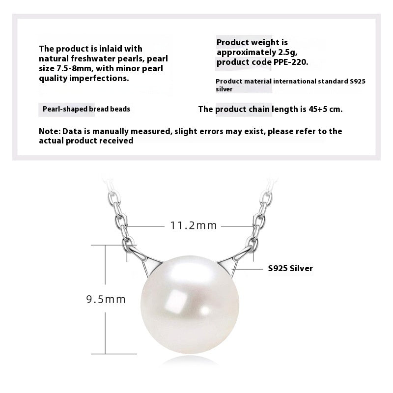 Versatile Double-layer Twin Natural Freshwater Pearl Necklace