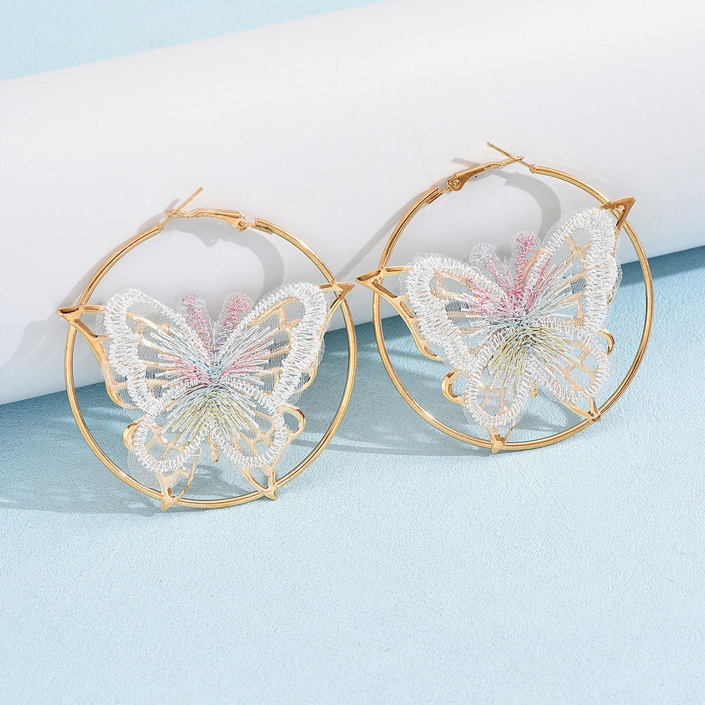 Fashion New Butterfly Temperament Ear Clip Women