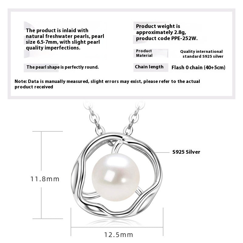 Versatile Double-layer Twin Natural Freshwater Pearl Necklace
